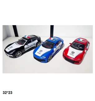 Легкова поліція інерційна 668A-6 (60шт/2) 3 види у пакеті 32*23 см