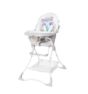 Стільчик для годування BABY TILLY Buddy T-633/2 Beige Raccoon (1шт) у коробці