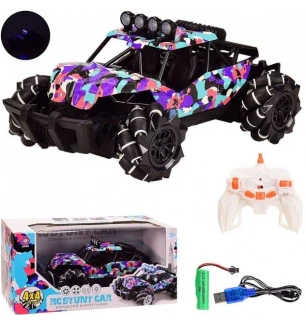 Трюкова машина на р/к twist RC Stund Car 869-33 (24шт) акумуляторна USB дріфтує у коробці