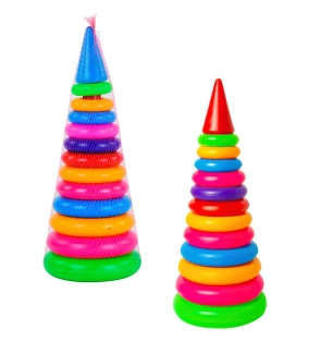 Піраміда №3 12 кілець 019 (11шт) "BAMSIC"