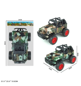 Джип військовий інерційний 008-17 (144шт/2) 2 види у пакеті 31*10*23 см