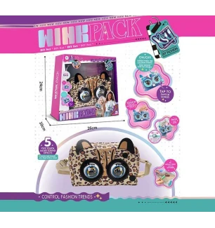 Інтерактивна сумочка KSY 958 (48шт/2) кліпає звуки музика реагує на дотик у коробці