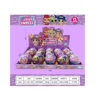 Лялька L.O.L. LOL DOLL LOVER SWEETS шар B930 (450шт/2) мікс видів з аксесуарами 9.5 см