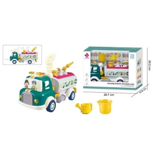 Спецтехніка A 88034 (18шт) помповий механізм бризкає водою інерція підсвічування звуки парогенерація