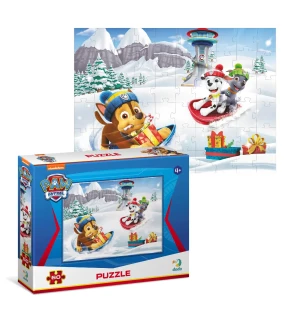 Пазли дитячі 200419 (48шт) Dodo «Paw Patrol» Christmas Зимові розваги 60 елементів у коробці 18*24*4