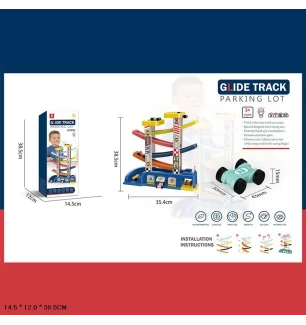 Трек гральний набір 6606 (36шт/2) машинка у комплекті у коробці 14,5*12*38,5 см