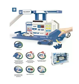 Заправка CM 559-22 M (18шт/2) заправна станція машинка підсвічування табло звуки вібрація у коробці 