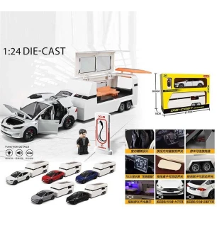 Машина метал-пластик M 92317-6 (24шт) інерція підсвічування звуки пісня англ відкриваються дверцята 