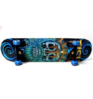 Скейт дерев'яний "FISH SKATEBOARD NEPTUNE" SD05 (6шт) колеса PU, у пак.