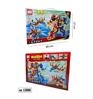 Конструктор Ninjago L5006 (36шт) 384 елементів у коробці