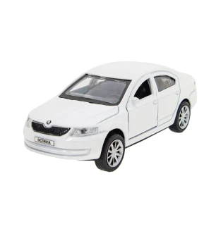 Автомодель SKODA OCTAVIA OCTAVIA-WH (24шт) TECHNOPARK 1:32 у коробці