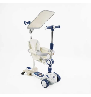 Самокат 5в1 "Skyper" FJ-59060 (4шт) колеса PU 125х40 мм зі світлом укр озвучування та підсвічування 