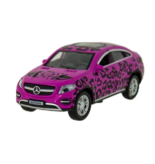 Автомодель GLAMCAR MERCEDES-BENZ GLE COUPE GLECOUPE-12GRL-PIN (24шт) TECHNOPARK у коробці