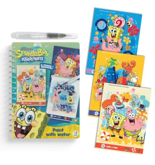 Малюй водою 200642 (30шт) Dodo «Sponge Bob» у коробці 16*11,5*2 см