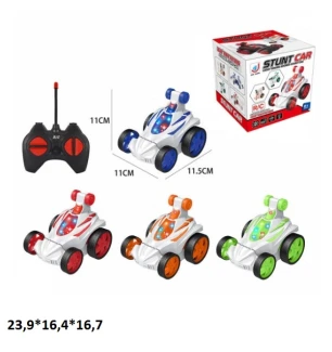 Перевертень акумуляторний на р/к 9802B (40шт/2) USB музичний світиться 3 види у коробці 23,9*16,4*16