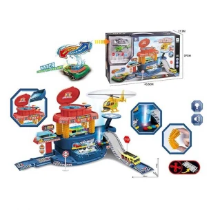 Автомийка 660 a-319 (18шт/2) звуки підсвічування металопластикова машинка змінює колір від тепла мех