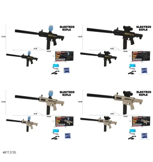 Автомат дитячий бластер 889-1/2/3/4 (24шт/2) з орбізами акумуляторний USB 4 види у коробці 48*7,5*25