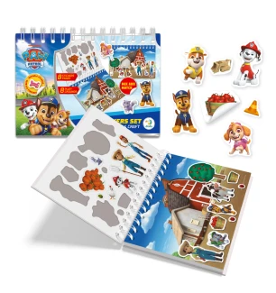 Набір стікерів на пружині 200750 (40шт) «Paw Patrol» у коробці 16*23*0,5 см