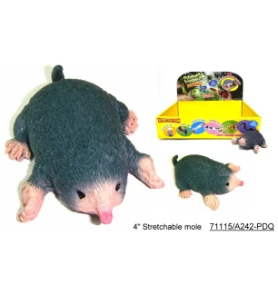 Кріт силіконовий A242-DB (144шт/2) тягнучка 4'' 24 шт у коробці 31,5*9,5*18,5 см