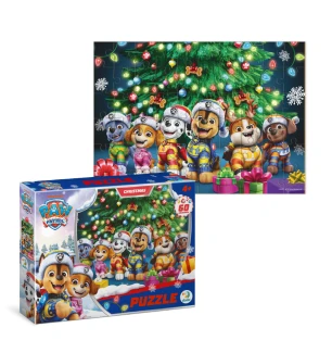 Пазли дитячі 200697 (18шт) Dodo «Paw Patrol. Готові до святкового дійства!» 60 елементів у коробці 1