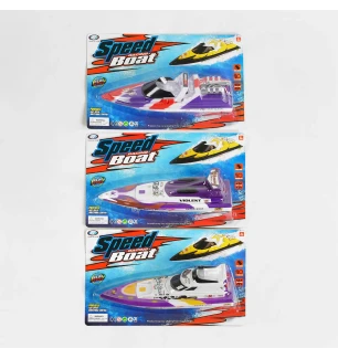 Катер батарейковий 3815 /16/19 (96шт/2) 3 види 28 см на листі