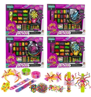 Креативні прикраси 13789 (24шт/2) "4FUN Game Club" 4 види обруч для волосся браслет аксесуари намист