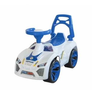 Машина для прогулянок "Ламбо" 021 (1шт) колір білий "ORION"  