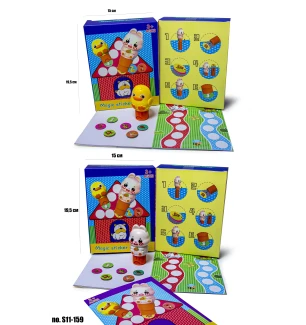 Набір для творчості зі стікерами Velcro S11-159 (48шт) у коробці