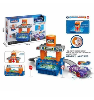 Автомийка 660 S-100 (48шт/2) машинка змінює колір трек контейнер та бак для води аксесуари наліпки у