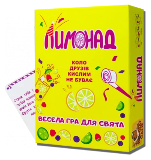 Настільна гра сімейна "Лимонад" 4820172800392 у коробці