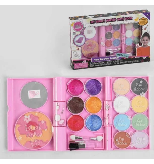 Косметика дитяча S 21925 (48шт) тіні блиски рум'яна у коробці  