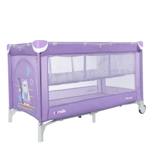  Манеж CARRELLO Piccolo+ CRL-9201/2 Orchid Purple з двома рівнями дна (1шт) у коробці 125*65*79 см