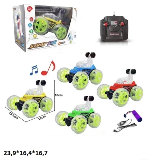 Перекидень (перевертыш) на р/у 9802 4 вида, в коробці 21*14*11,5 см