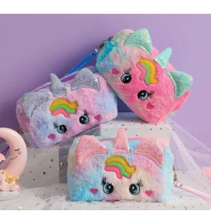 Косметичка дитяча M 50585 (300шт) 1 відділення на блискавці у пакеті