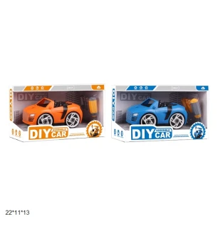 Конструктор з викруткою YH559-017 (72шт/2) легкова 2 види у коробці 22*11*13 см