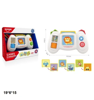 Джойстик музичний HE0552 (48шт) батарейоквий музичний світиться у коробці 20*5,5*16,5 см