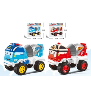 Будівельна техніка бетономішалка 933 (16шт) Robocar POLI 2 види в кул. 43*18*28 см