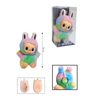 Іграшка лялька фігурка-брелок Labubu Лабубу 221125-16 (240шт) стояча 16 см 