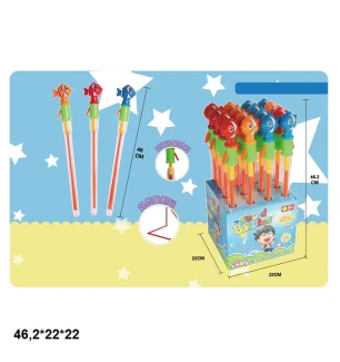 Мильні бульбашки-гіганти 120 мл 922-307 (96шт) риба-клоун 3 види 16 шт у коробці 46,2*22*22 см