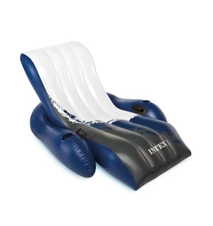 Матрас INTEX крісло-шезлонг для плавання 58868 (3шт) у вигляді є підлокітники 180х135 см від 8-ми ро