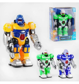 Робот "Роботрон" 16785 (36шт) "TK Group" укр мовою ходить світло звук у коробці