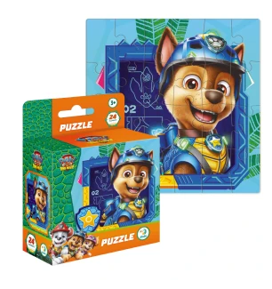 Пазли дитячі 200822 (40шт) Dodo «Paw Patrol» Гонщик 24 елементи у коробці 13,5*10*5 см