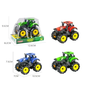 Трактор 9870A (288шт/2) 3 види під слюдою 12,6*8,2*9,5 см