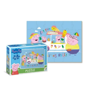 Пазли дитячі 200302 (36шт) Dodo «Peppa Pig» Морозиво від Свинки Пеппи 30 елементів у коробці 