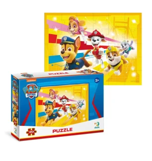 Пазли дитячі 200143 (32шт) Dodo «Paw Patrol» Щеняча місія 30 елементів у коробці 14 × 21 × 4 см