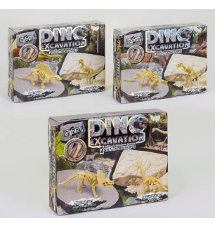 Розкопки динозаврів Dino Excavation DEX-01-06 (12шт) Danko Toys у коробці