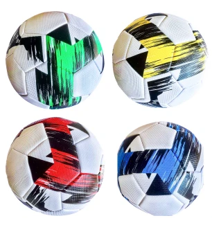 М'яч футбольний BT-FB-0322 (30шт) розмір №5 340 грам 4 види у пакеті