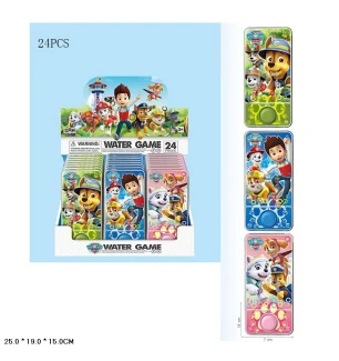 Водяна гра 2586X-W24 (216шт/3) PAW PATROL з колами 3 види 24 шт у боксі 25*15*19 см