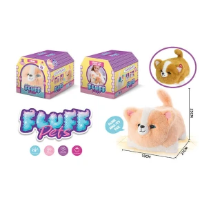 Інтерактивна тваринка BL 334 (40шт) "Песик" звуки кліпає очима рухає хвостом запис та відтворення зв