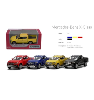 Модель машини KINSMART KT5410W (96шт/2) Mercedes-Benz X-Class метталева інерційна відкриваються двер